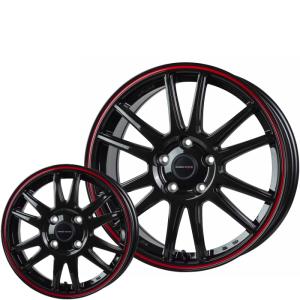 ダンロップ ウィンターマックス WM03 225/40R18 クロススピード CR6 ガンメタ+レッド 18インチ 5穴 114.3/100 7.5J/8J スタッドレスタイヤ ホイールセット｜mkst