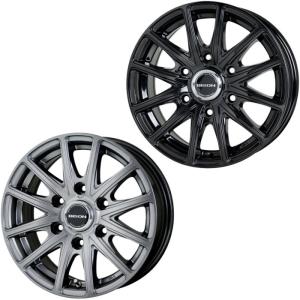 【プロ】17インチ 8J マットブラック 6穴スチールホイール　⓸ トヨタ純正 TRD 17インチ アルミホイール マットブラック 4本 17