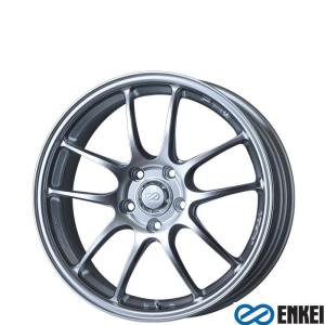 16インチ 4穴 100 6.5J/7J エンケイ/ENKEI PerformanceLine PF01 スパークルシルバー ホイール単品 4本セット