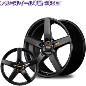 18インチ 5穴 114.3/100 7J/8J RMP 050F セミグロスガンメタ ホイール単品 4本セット｜mkst