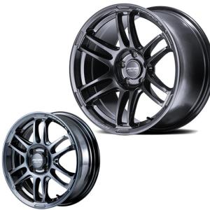 WORK 17インチ 4穴 100 7J EMOTION CR Kiwami アッシュドチタン