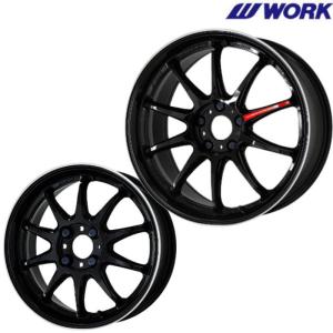 WORK 15インチ 4穴 100 5J WORK EMOTION ZR10 グリミットブラック