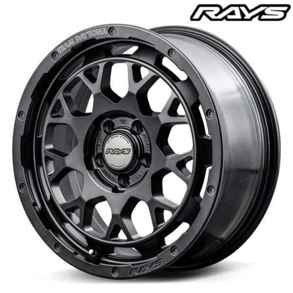 225/60R18 RAYS/レイズ TEAM DAYTONA M9+ SPEC M ガンメタ AO...