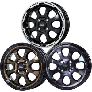 HOT STUFF 16インチ 4穴 100 6J/7J クロススピード CR5 ブロンズ