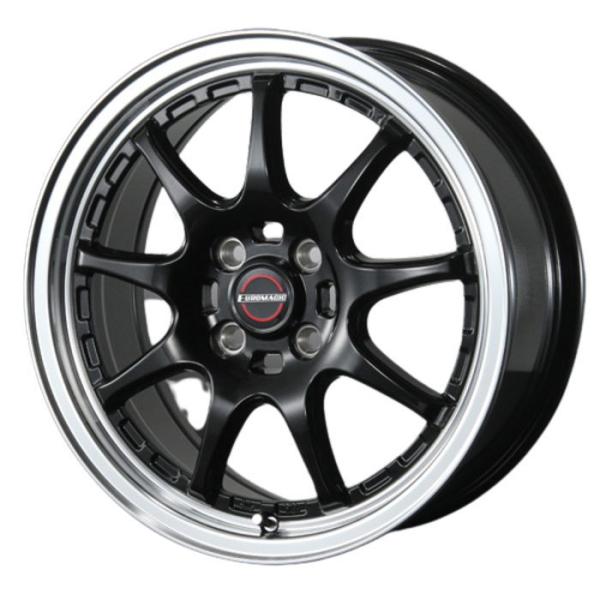 165/60R15 BLEST ユーロマジック タイプ SC-9 グロスブラック 15インチ 4穴 ...