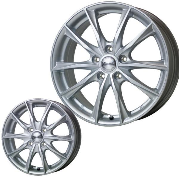 225/50R18 エクシーダー E06 メタルシルバー 18インチ 5穴 114.3 8J トヨタ...