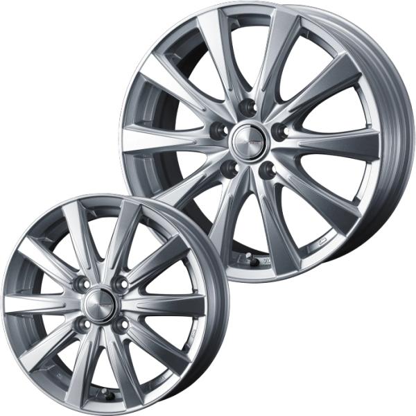 225/50R18 ジョーカー スピリッツ シルバー 18インチ 5穴 114.3 7.5J トヨタ...