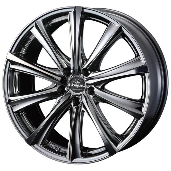 225/50R18 Kranze Maricive 309EVO SBC/ポリッシュ 18インチ 5...