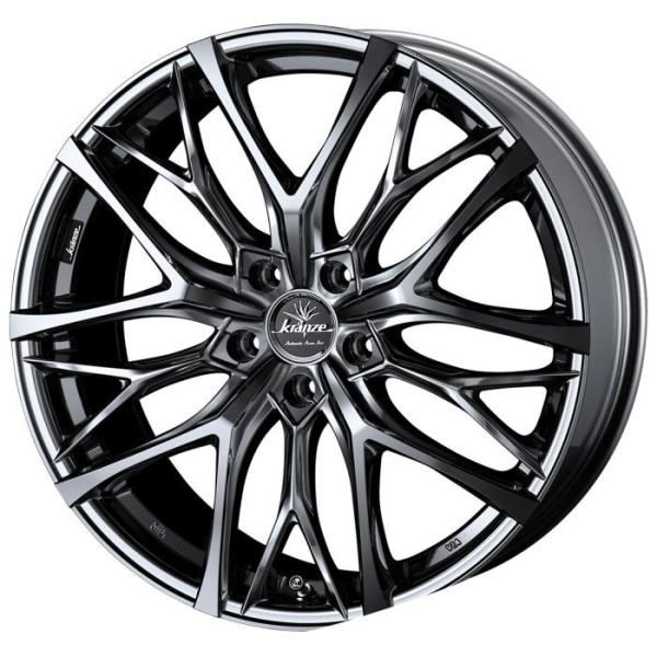 225/50R18 Kranze Weaval 100EVO SBC/ポリッシュ 18インチ 5穴 ...