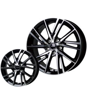 ナンカン NANKANG AW-1 205/55R17 ラフィット LW-06II ブラックポリッシュ 17インチ 5穴 114.3/100 6.5J/7J スタッドレスタイヤ ホイールセット