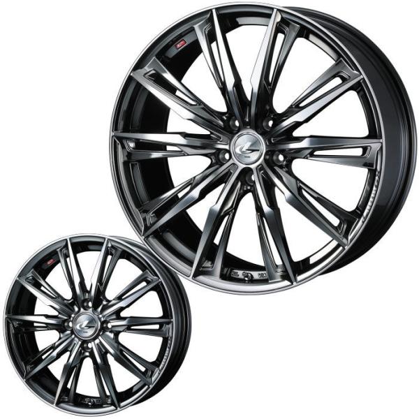 215/55R17 LEONIS GX BMCMC 17インチ 5穴 114.3/100 6.5J/...