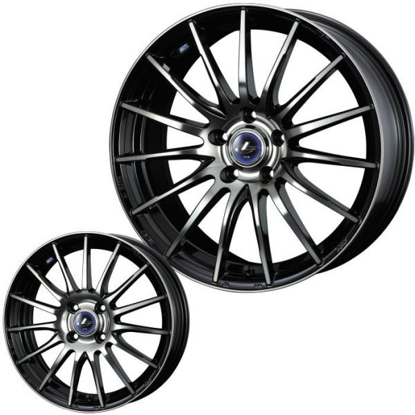 215/60R16 LEONIS NAVIA 05 BPB 16インチ 5穴 114.3 6.5J ...