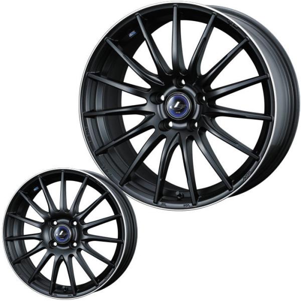 225/50R18 LEONIS NAVIA 06 MBP 18インチ 5穴 114.3/100 7...