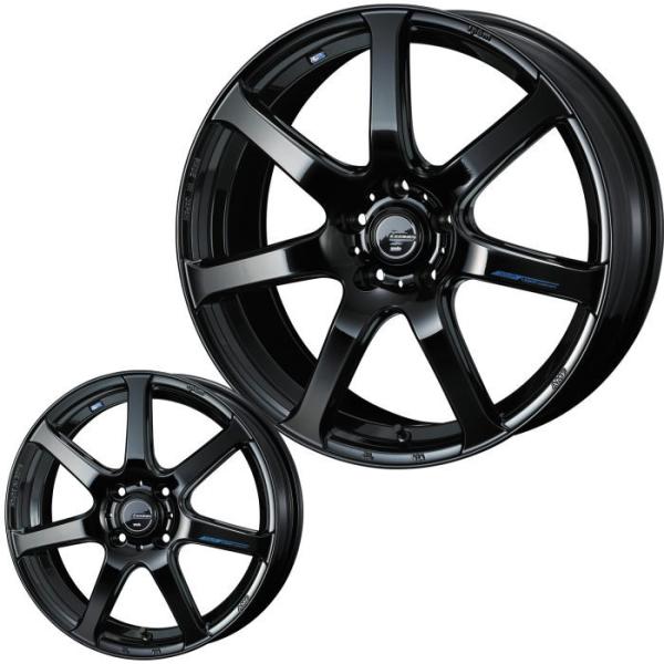 225/50R18 LEONIS NAVIA 07 PBK 18インチ 5穴 114.3/100 7...