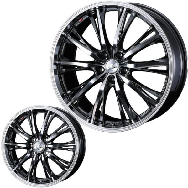 225/60R17 LEONIS RT BMCMC 17インチ 5穴 114.3/100 6.5J/...