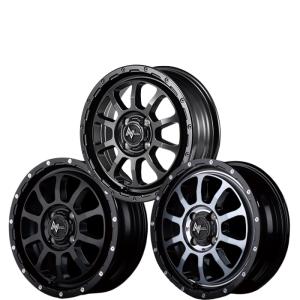 ホイール4本セット』MAK WHEELS JACKIY Matte Black 17×7.0J 4H 100 + 
