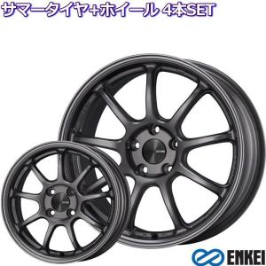 ENKEI PerformanceLine PF09 ダークシルバー 18インチ 5穴 114.3/100 7.5J/8J/8.5J/9J/9.5J/10J/10.5J サマータイヤセット｜mkst