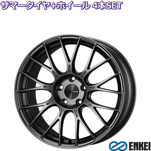 ENKEI PerformanceLine PFM1 ダークシルバー 19インチ 5穴 114.3/...