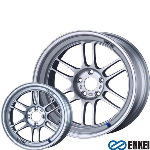 225/50R18 エンケイ/ENKEI Racing RPF1 RS シルバー 18インチ 5穴 ...