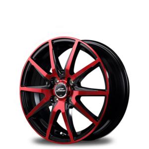 ケンダ ICETEC NEO KR36 165/50R15 シュナイダー DR-02 レッドクリア 15インチ 4穴 100 4.5J スタッドレスタイヤ ホイールセット｜mkst