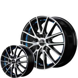 トーヨー セルシアス 185/60R15 シュナイダー RX27 ブルー 15インチ 5穴 100 6J オールシーズンタイヤセット｜mkst