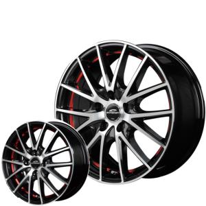 ダンロップ ウィンターマックス WM03 145/80R13 シュナイダー RX27 レッド 13インチ 4穴 100 4B スタッドレスタイヤ ホイールセット｜mkst