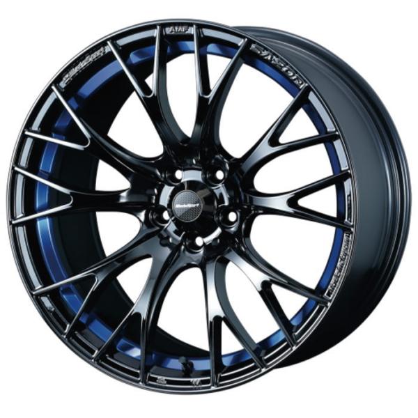 225/50R18 WedsSport SA-20R BLC2 18インチ 5穴 114.3/100...