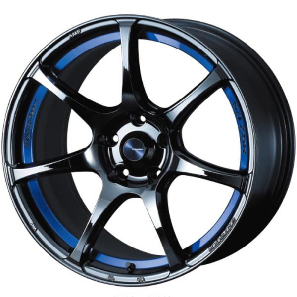 225/50R18 WedsSport SA-75R BLC2 18インチ 5穴 114.3/100...