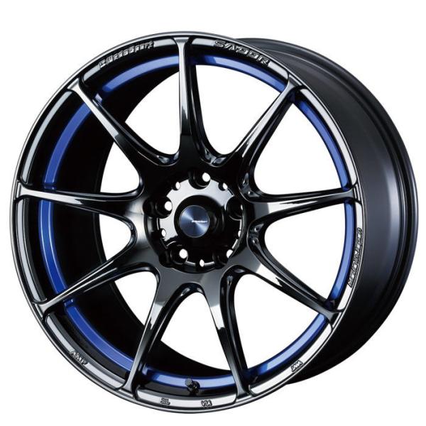 225/50R18 WedsSport SA-99R BLC2 18インチ 5穴 114.3/100...
