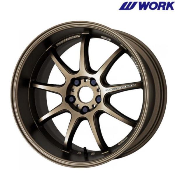 225/50R18 WORK EMOTION D9R アッシュドチタン 18インチ 5穴 100 1...