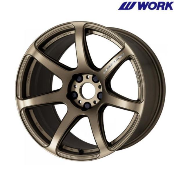 225/50R18 WORK EMOTION T7R アッシュドチタン 18インチ 5穴 100 1...