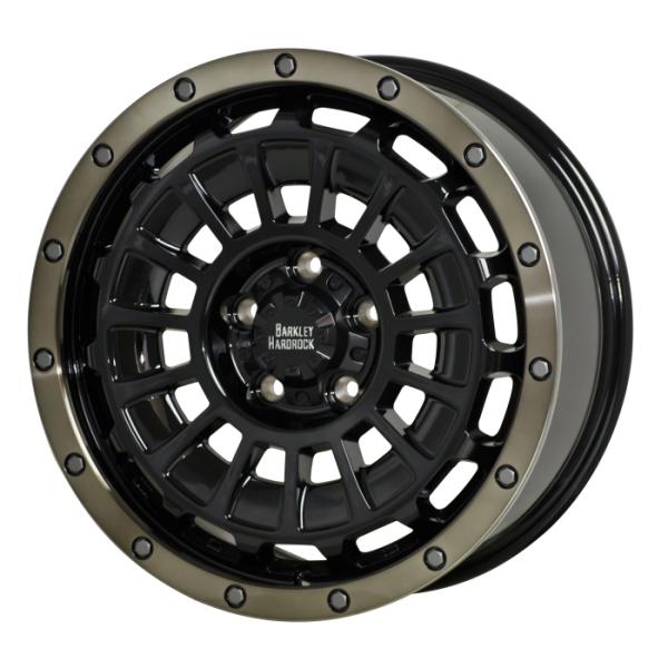 ホイール単品 1本 18インチ 8J+35 5H-127 BARKLEY HARDROCK ROGA...