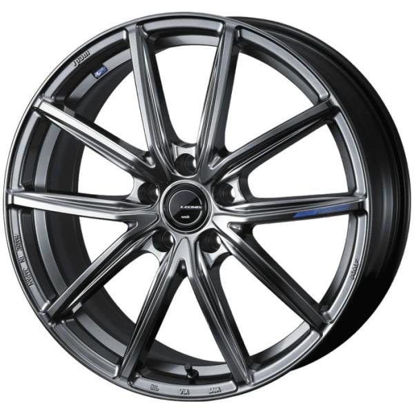 ホイール単品 1本 19インチ 7.5J+38 5H-114.3 LEONIS NAVIA08 PS...