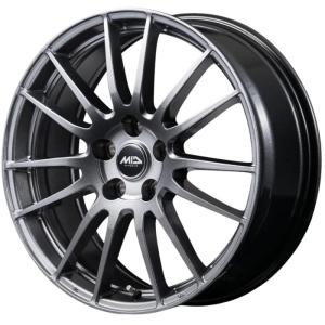 ホイール単品 1本 17インチ 6.5J+40 5H-120 トヨタ純正ナット用M14平面