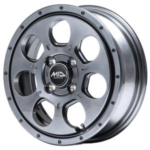 マルカサービス MID アルミホイール1本 ROADMAX WO-7 15インチ リム幅