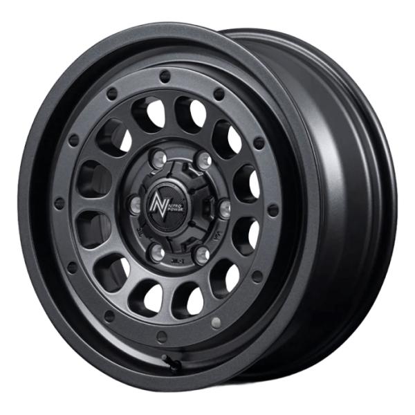 ホイール4本セット 17インチ 6.5J+38 6H-139.7 NITRO POWER R12 H...
