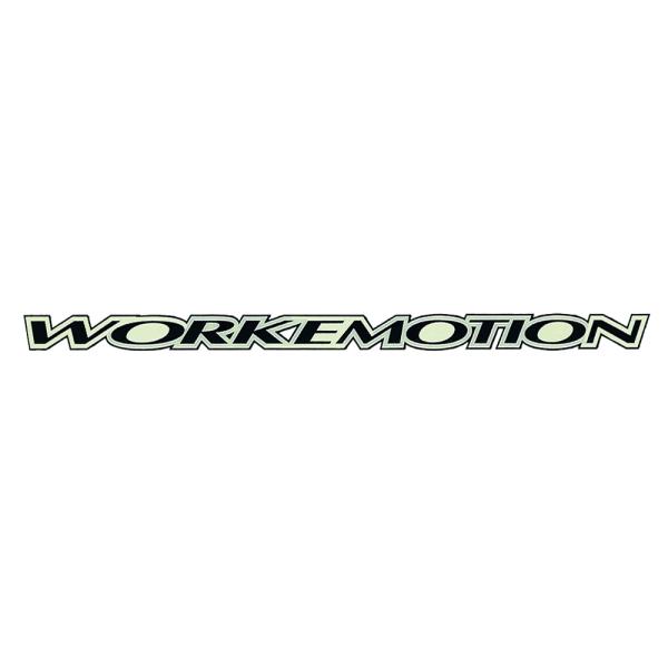 WORK ステッカー 4枚 WORKEMOTION D9R 130050