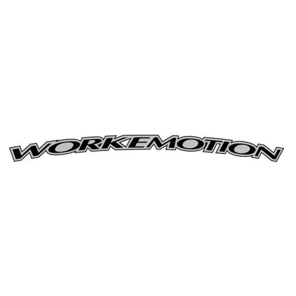 WORK ステッカー 4枚 WORKEMOTION M8R (20,19インチ用) 130071