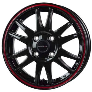 TOYO OPEN COUNTRY R/T 155/65R14 CROSS SPEED CR6 グロスガンメタ+レッドライン 14インチ 4.5J+45 4H-100 4本セット｜mkstmkst