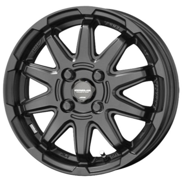 スタッドレス 165/50R15 CIRCLAR C10S マットブラック 15インチ 4.5J+4...