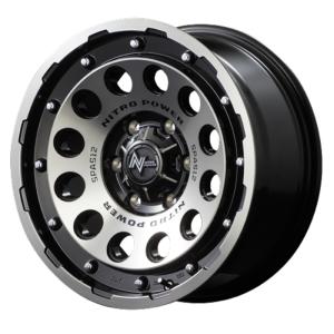 YOKOHAMA GEOLANDAR M/T G003 LT285/70R17 121/118Q NITRO POWER H12 SHOTGUN ブラッククリア/マシニング 17インチ 8J+20 6H-139.7 4本セット