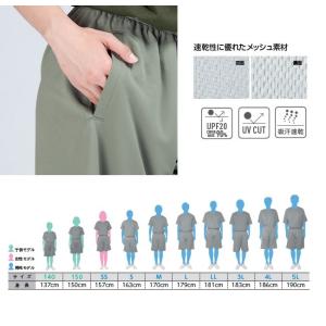 ビッグサイズ ドライ メッシュ ハーフパンツ ...の詳細画像3