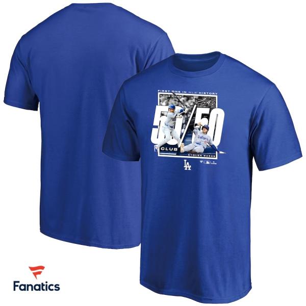 大谷翔平 Tシャツコレクション 50-50 FIRST ONE IN MLB HISTORY 達成記...