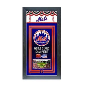 MLB メッツ フォト ファイル/Photo File Framed Championship Banner - 14.5 x 27.5｜mlbshop