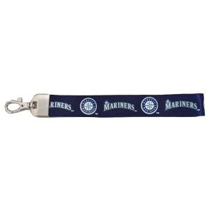 MLB マリナーズ リストストラップ ネイビー ピーエスジー/PSG Wristlet Lanyard｜mlbshop