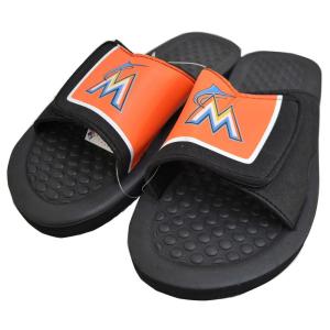 MLB マーリンズ サンダル Forever Collectibles 2014 MENS SHOWER SLIDE FLIP FLOP｜mlbshop