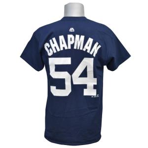 リニューアル記念メガセール MLB ヤンキース アロルディス・チャプマン プレイヤー Tシャツ マジェスティック/Majestic｜mlbshop