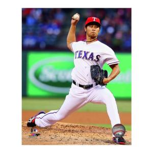 MLB レンジャーズ ダルビッシュ有 2013 アクション フォト フォトファイル/Photo File｜mlbshop