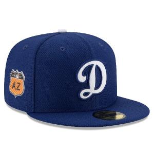 ドジャース キャップ ニューエラ NEW ERA  MLB 2017 スプリングトレーニング ダイアモンド エラ 59FIFTY ゲーム｜mlbshop