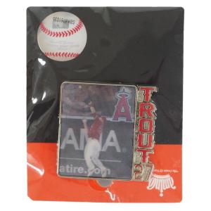 MLB エンゼルス マイク・トラウト ピンバッジ/ピンズ レンチキュラー｜mlbshop